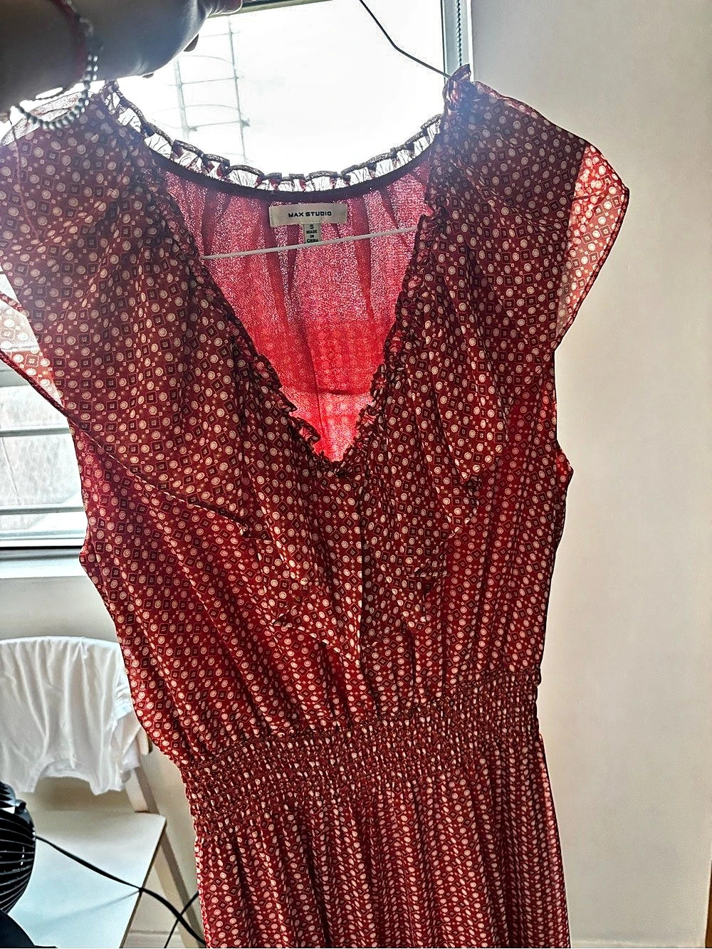 Max Studio Ruffle Dress - Picture 2 of 5